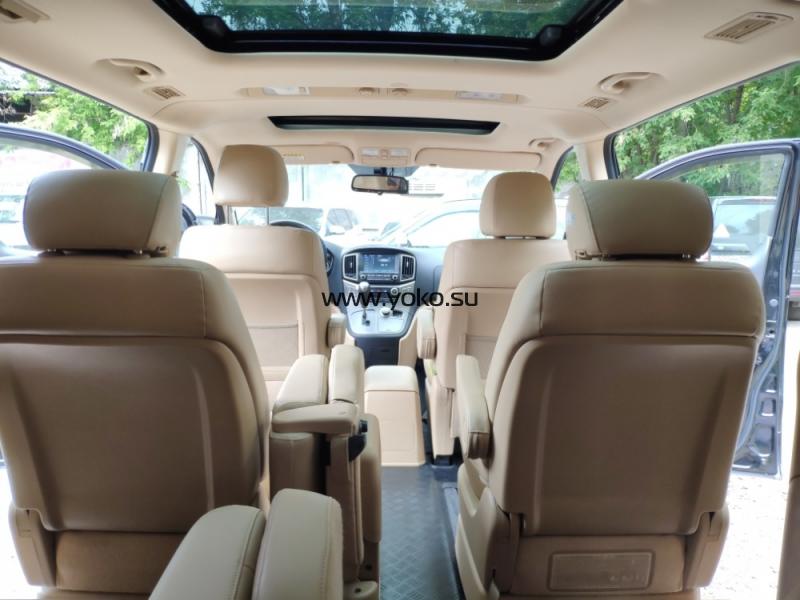 6547 HYUNDAI GRAND STAREX 4WD Modern Special 2018 год чёрный (Хендай Хиндай Хундай Гранд Старекс) бежевыйсалон 6547 HYUNDAI GRAND STAREX 4WD Modern Special 2018 год чёрный (Хендай Хиндай Хундай Гранд Старекс) бежевыйсалон