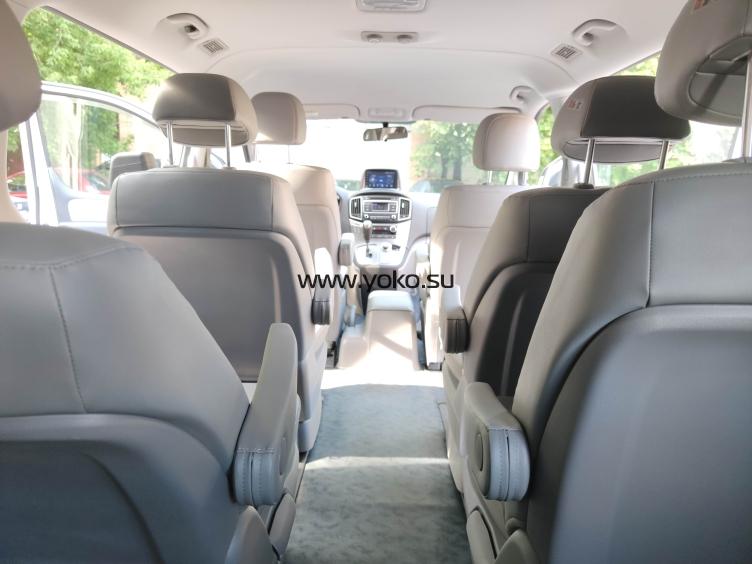5703 HYUNDAI GRAND STAREX 2019 4WD Urban белый (Хендай Хиндай Хундай Гранд Старекс) серый салон без люков 5703 HYUNDAI GRAND STAREX 2019 4WD Urban белый (Хендай Хиндай Хундай Гранд Старекс) серый салон без люков