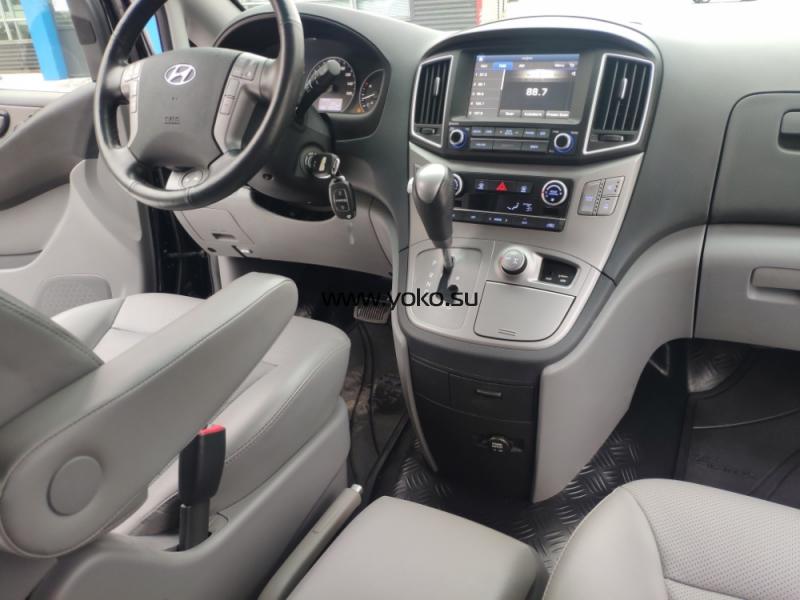 9910 HYUNDAI GRAND STAREX 4WD Modern Special 2017 год чёрный (Хендай Хиндай Хундай Гранд Старекс) серый салон 9910 HYUNDAI GRAND STAREX 4WD Modern Special 2017 год чёрный (Хендай Хиндай Хундай Гранд Старекс) серый салон