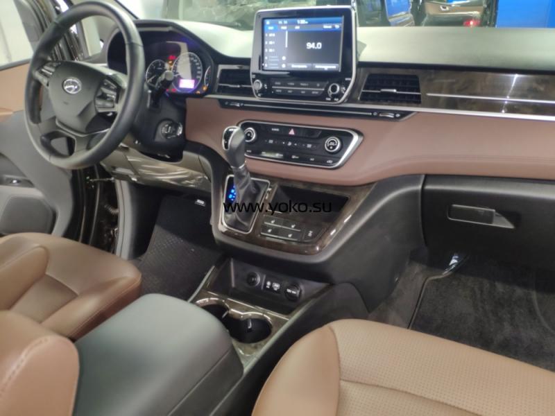 6279 HYUNDAI GRAND STAREX 4WD Urban Exclusive! коричневый (Хендай Хиндай Хундай Гранд Старекс) коричневый салон 6279 HYUNDAI GRAND STAREX 4WD Urban Exclusive! коричневый (Хендай Хиндай Хундай Гранд Старекс) коричневый салон