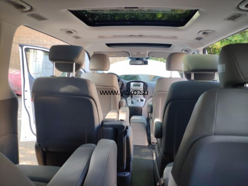 0663 HYUNDAI GRAND STAREX 4WD Premium 2015 год белый (Хендай Хиндай Хундай Гранд Старекс) серый салон 0663 HYUNDAI GRAND STAREX 4WD Premium 2015 год белый (Хендай Хиндай Хундай Гранд Старекс) серый салон