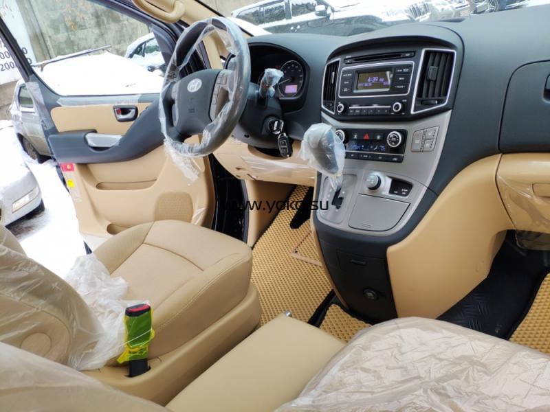 9133 HYUNDAI GRAND GRAND STAREX 4WD HVX 2018 год НОВЫЙ черный (Хендай Хиндай Хундай Гранд Старекс) Бежевый салон 9133 HYUNDAI GRAND GRAND STAREX 4WD HVX 2018 год НОВЫЙ черный (Хендай Хиндай Хундай Гранд Старекс) Бежевый салон