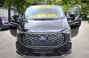 Ford Tourneo Custom 2.0 AT, 2024, NEW черный новый