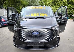Ford Tourneo Custom 2.0 AT, 2024, NEW черный новый