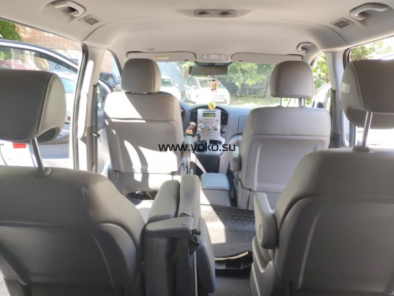 9878 HYUNDAI GRAND STAREX МКПП-6 2016 год белый (Хендай Хиндай Хундай Гранд Старекс) серый салон 9878 HYUNDAI GRAND STAREX МКПП-6 2016 год белый (Хендай Хиндай Хундай Гранд Старекс) серый салон