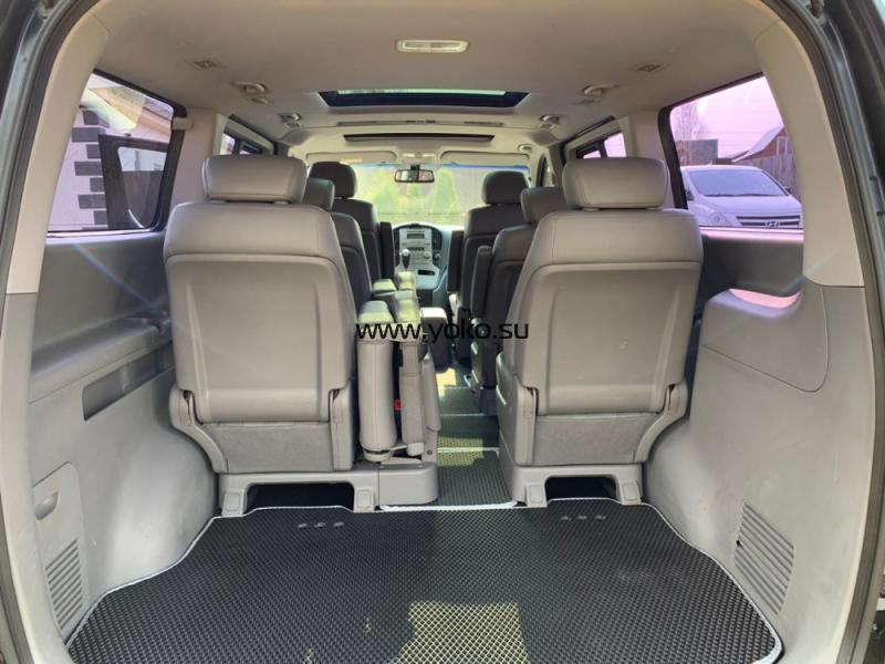 2568 HYUNDAI GRAND STAREX 2WD HVX 2012 год чёрный (Хендай Хиндай Хундай Гранд Старекс) бежевый салон 2568 HYUNDAI GRAND STAREX 2WD HVX 2012 год чёрный (Хендай Хиндай Хундай Гранд Старекс) бежевый салон
